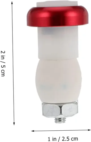 Vista 4 de WOONEKY 2 unids aleación de aluminio Led luz de señal de giro para el manillar de la bici enchufe final indicador de seguridad de alto brillo