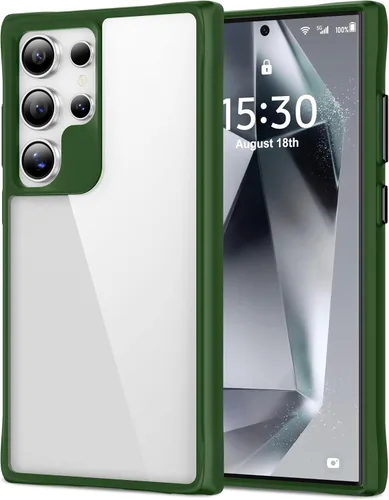 Vista 50 de HOOMIL Funda para Samsung Galaxy S20 de 6.2 pulgadas, no amarillea, protección contra caídas, carcasa trasera dura transparente antiarañazos