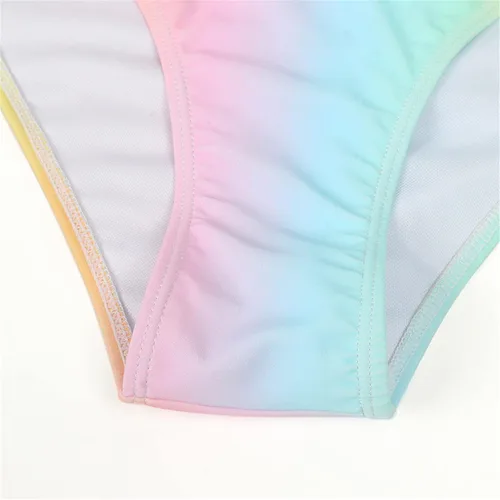 Vista 7 de MOSHENGQI Traje de baño para mujer de 2 piezas de tirantes y corte alto