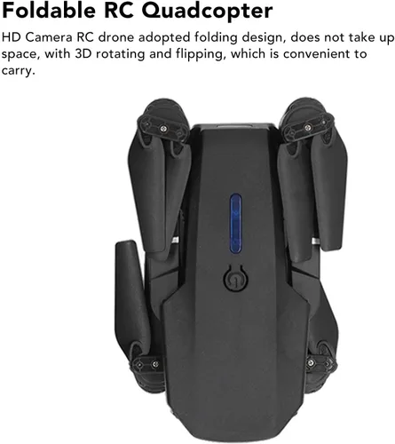 Vista 4 de Ejoyous E88 RC Drone, Foldable Mini Drone for Beginners, 4K HD Dual Camera Folding Quadcopter with APP Control for Aerial Photography, 3D Flip and