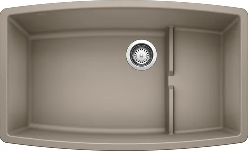 Vista 6 de Fregadero Blanco Performa Silgranit II Cascada., 440064