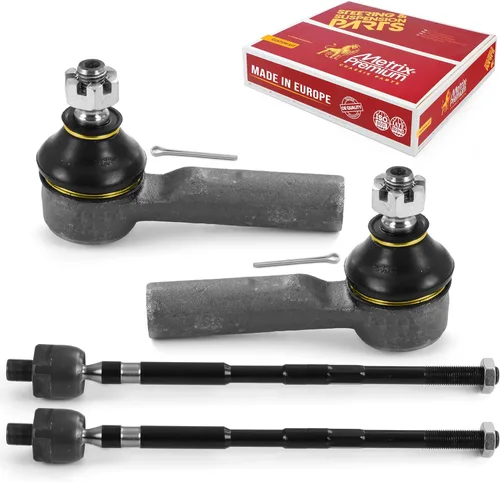 Vista 131 de Metrix Premium Chassis Parts - Kit de 4 piezas de extremos de barra de acoplamiento frontal exterior e interior compatible con Nissan Pathfinder