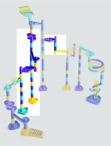 Discovery Toys MARBLEWORKS - Juego de complementos | Piezas adicionales compatibles con nuestros juegos de arranque, de lujo, ultra lujo (no