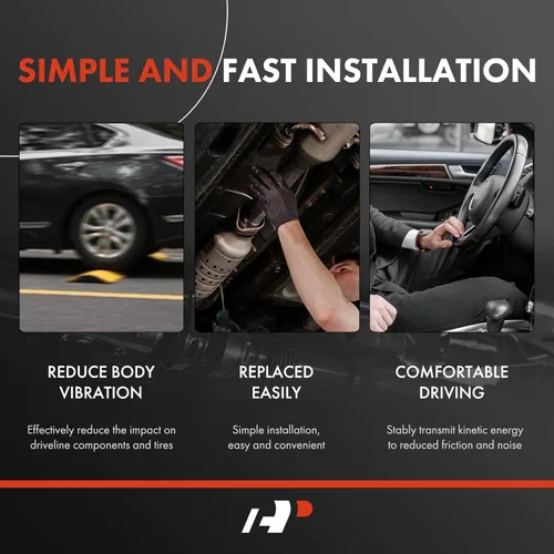 Vista 5 de A-Premium Conjunto de eje de transmisión trasero del eje de transmisión compatible con Jeep Grand Cherokee 1999-2003 4WD, Grand Cherokee 2004 AWD