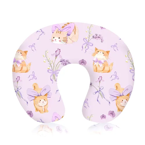 Vista 16 de Funda de almohada de lactancia, fundas de almohada ultra suaves para bebés recién nacidos, fácil de quitar y lavable a máquina, solo funda