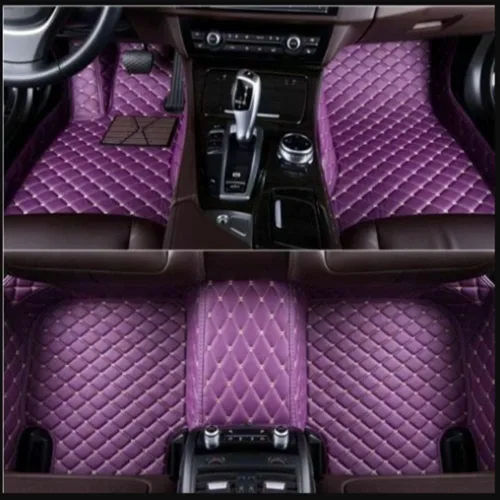 Vista 29 de Alfombrillas de automóvil personalizadas para Audi A1, A2, A3, A4, A5, A6, A7, A8, R8, TT, Q2, Q3, Q5, Q7, Q8, e-tron (beige)