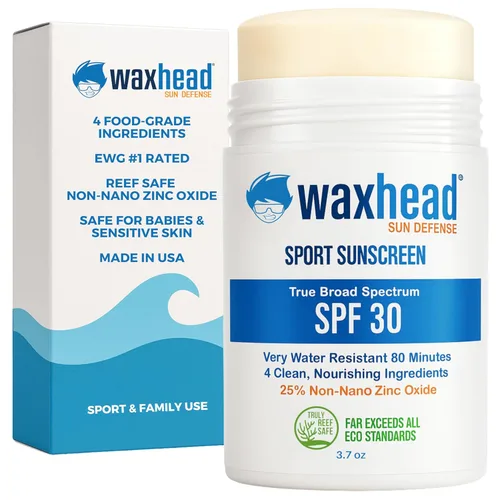 Vista 11 de Waxhead - Protector solar seguro para arrecifes de coral, protector solar mineral tintado, protector solar seguro para arrecifes, protector solar