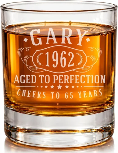 Vista 27 de Vintage 2005 Grabado 11oz Whisky Glass 21st Birthday Regalos para él ella Claro
