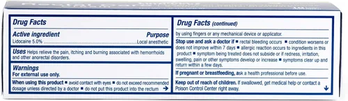 Vista 2 de Formulado por farmacéuticos - Crema para el cuidado rectal - Alivio del dolor para las hemorroides