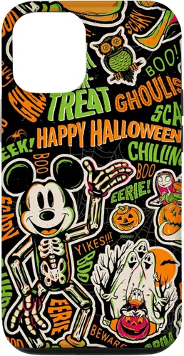 Vista 27 de Funda para iPhone 13 Pro Max Disney 100 Mickey Nightmare Before Christmas Halloween D100