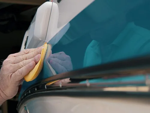 Vista 5 de Meguiar's M5032 - Cera limpiadora de un solo paso para vehículos recreativos, botella de 32 onzas