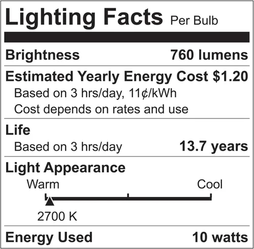 Vista 6 de GE CYNC - Bombilla inteligente LED de luz completa, color total, compatible con Bluetooth, Alexa y Google Home, blanca, (1 paquete), el embalaje
