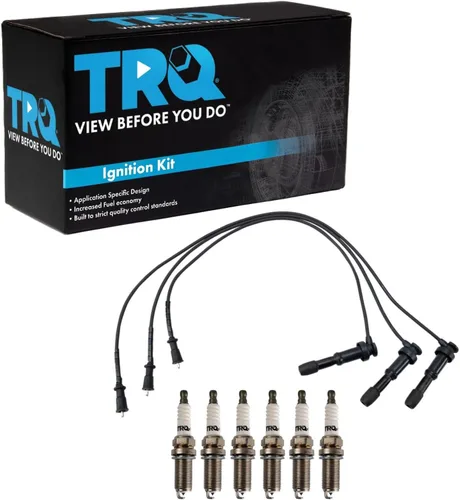 Vista 41 de Kit de bujías de chispa TRQ 5 piezas de bujías de iridio Compatible con Acura Integra 1992-2001 1999-2000 Honda Civic 1994-1995 Civic del Sol