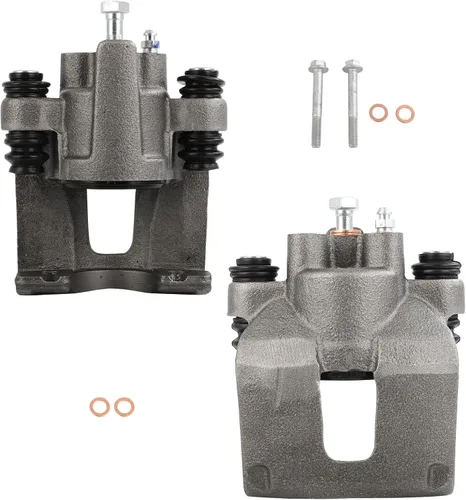 Vista 15 de SCITOO 18B5048 Ensamble de Calibrador de Freno de Disco Trasero Derecho con Soporte para Ford Expedition 2007-2017, para Lincoln Navigator 2007-2017