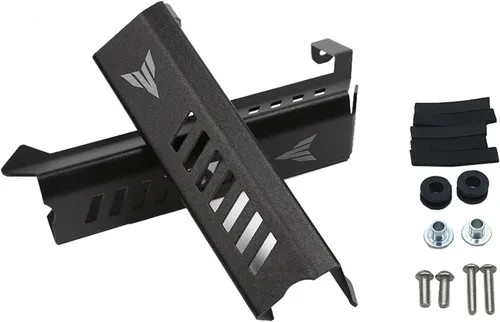 LeosHi Cubierta lateral para parrilla de radiador de motocicleta, protector de refrigerador, compatible con MT09 FZ09 MT 09 FZ 09 2014 2015 2016