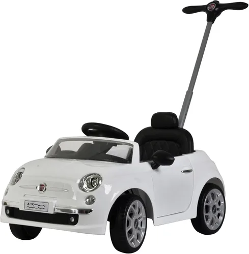 Vista 10 de Best Ride On Cars - Coche para empujar Fiat 500, Rosa, Grande