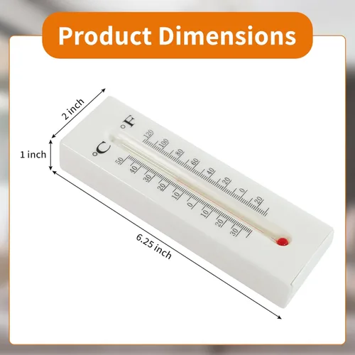 Vista 4 de WYZworks Termómetro para ocultar una llave, compartimento de almacenamiento oculto al aire libre para llaves de casa, medidor de temperatura