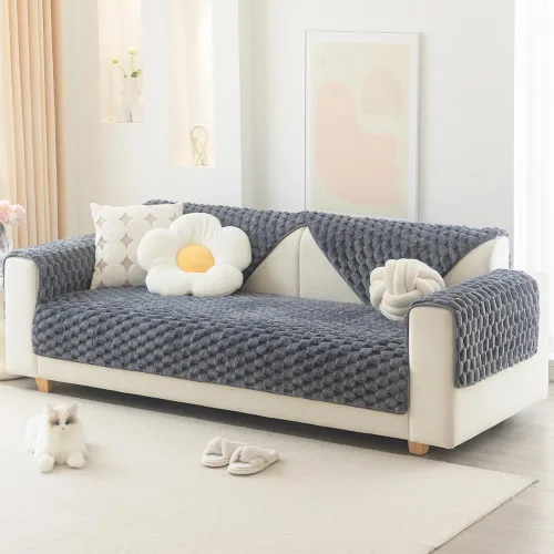 Vista 2 de Awjcsv Funda de sofá lavable para perros, funda impermeable para sofá de 3 plazas, apta para mascotas, suave y antideslizante