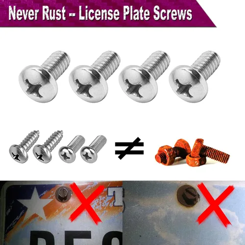 Vista 8 de ZXFOOG Kit de montaje de placa de matrícula delantera - Soporte de parachoques para placa de matrícula y marco de etiqueta de aluminio negro mate