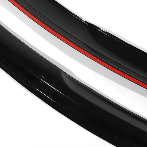 Vista 6 de ZXMOTO Protector de lluvia, protector deflector de ventana, protector deflector de lluvia y sol, visera de ventana lateral, soporte exterior