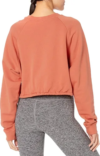Vista 2 de NIA Sudadera casual de manga larga con cordón para mujer