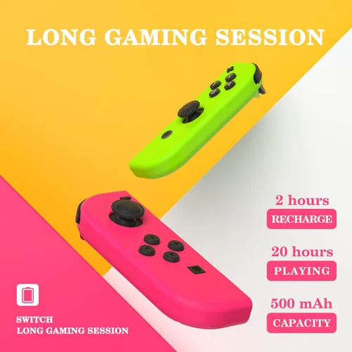 Vista 4 de FRGDOT Joycon Controller for Switch,Joy Cons for Switch Controllers,Left Right Wireless Remote Replacement for Switch Joycons Support Dual