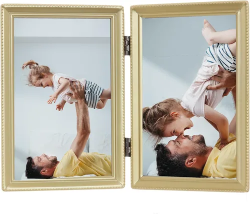 Vista 33 de Lawrence Frames - 11723 Marco de fotos clásico con cuentas, 2.5 x 3.5, dorado