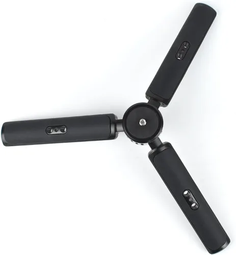 Vista 9 de Mini trípode de aluminio resistente, trípode de mesa de escritorio para cardanes DSLR, Zhiyun Weebill/Crane/Lab, DJI Ronin S/SC/RS/RSC Series, Osmo