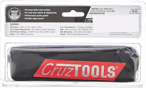 Vista 3 de Cruztools SpeedKIT - equipo de herramientas compacto, métrica SKJAS