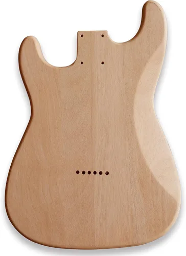 Vista 3 de BexGears DIY 12 cuerdas ST estilo guitarra eléctrica kits caoba cuerpo arce cuello usted construye la guitarra