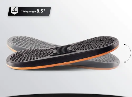 Vista 6 de FEZIBO Alfombrilla de Escritorio de Pie con Tabla de Equilibrio, Alfombrilla Antifatiga para Escritorio de Oficina, Tabla de Equilibrio con Diseño