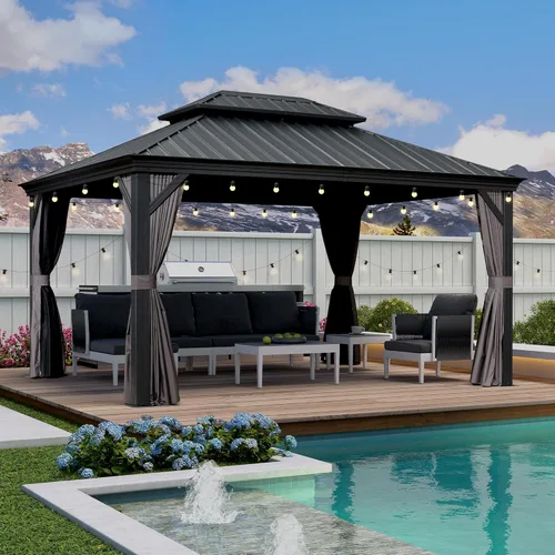 Vista 43 de Purple leaf - Gazebo para exteriores.