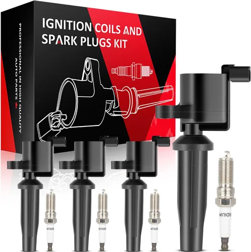 Vista 21 de SCITOO Paquete de bobinas de encendido compatible con Mitsubishi Outlander 2.4L 2014 2015 2016 2017 UF814 C-911 49114 1 PCS