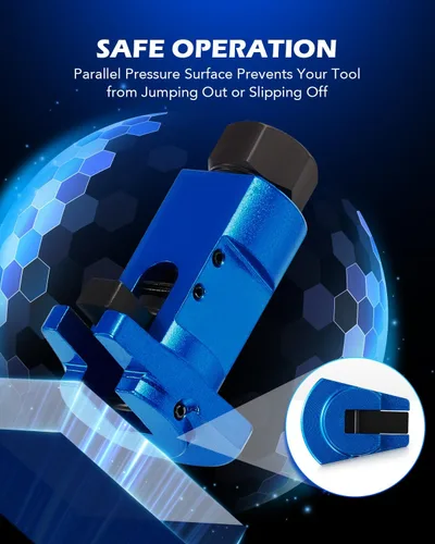Vista 6 de Herramienta de esparcidor de puntales Orion Motor Tech, herramienta de esparcidor de suspensión universal con enchufe de transmisión de 3/8