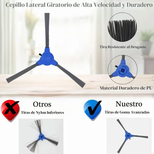 Vista 4 de Piezas de repuesto Kit de accesorios para Eufy RoboVac 11S, 15C, 30