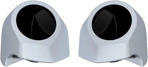 Vista 718 de Advanblack Alpine Green Tour Pack - Paquete de altavoces de 6.5 pulgadas, carcasa de audio trasera, color a juego, ajuste Harley King Tour Pack