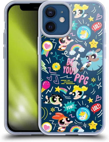 Vista 121 de Head Case Designs Funda de gel suave con licencia oficial de The Powerpuff Girls Blossom Graphics compatible con Apple iPhone 7 Plus/iPhone 8 Plus