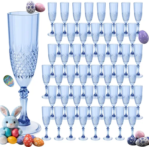 Vista 26 de Copas de champán de plástico, 12 copas de vino de plástico ámbar, inastillables, reutilizables, para bodas, despedidas de soltero, brindis y eventos