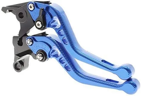 Palancas de embrague de freno corto de aluminio con textura 3D para motocicleta compatibles con VERSYS (650 cc) VULCAN/S 650cc 2015-2020, NINJA 650R