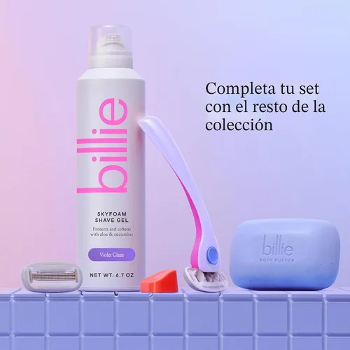 Vista 7 de Billie Cuchillas de recambio de maquinilla de afeitar para mujer Cartuchos de 5 cuchillas - 8