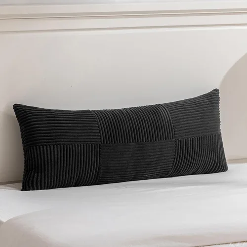 Vista 88 de Fancy Homi Fundas de almohada decorativas lumbares de color amarillo mostaza de 12 x 20 pulgadas para sala de estar, sofá cama, estilo rústico