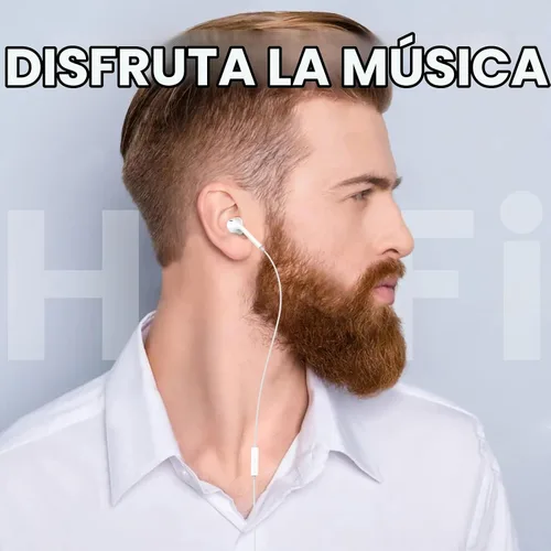 Vista 6 de MOSWAG - Auriculares USB C con cable con micrófono y control de volumen