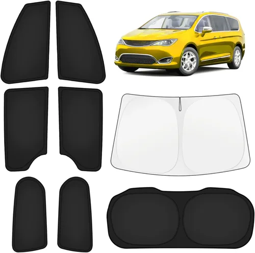 Vista 134 de KUST Parasol para parabrisas para Volkswagen VW Taos 2022-2025 2026, accesorios para ventana, protector de visera solar, plegable, bloquea los rayos