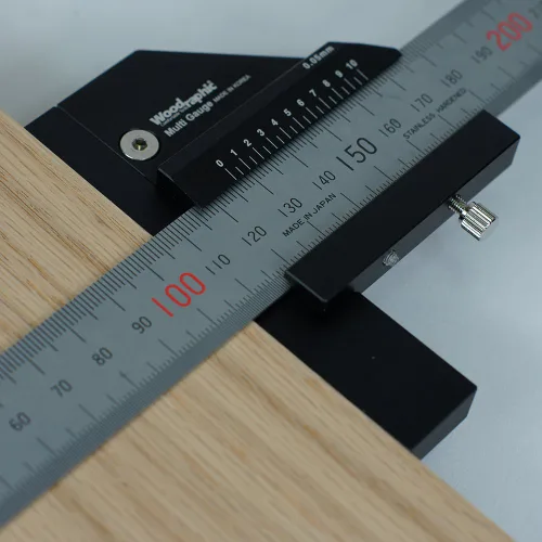 Vista 9 de Calibre Scriber de 37 Pulgadas – Regla de Medición y Marcado Extra Larga, Calibre de Diseño y Ensamblaje, Herramienta Cuadrada de Aluminio CNC