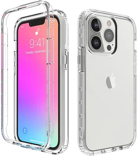 Vista 24 de Funda para iPod Touch 7, cristal transparente, no amarillea, resistente, suave, TPU de doble capa, resistente a prueba de golpes, funda transparente