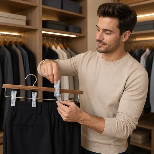 Vista 3 de Paquete de 20 clips transparentes para persianas plisadas y cortinas