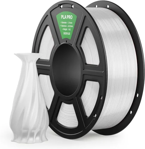 Vista 48 de PLA PRO - Filamento de impresión 3D de 0.07 in, 8.8 lbs, negro/rojo/amarillo/azul Refine Surface, Stronger Toughness, PLA Filament Dimensional