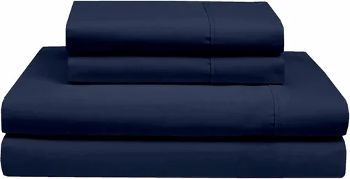 Vista 19 de Rajlinen Juego de sábanas de algodón Giza de tamaño individual, 100% algodón egipcio Giza certificado, juego de sábanas de lujo de 4 piezas