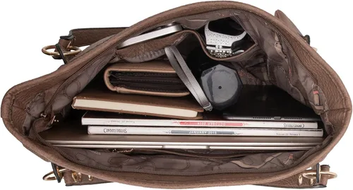 Vista 6 de Montana West Tote Bag for Women Purses and Handbags Shoulder Bag with Removable Coin Pouch