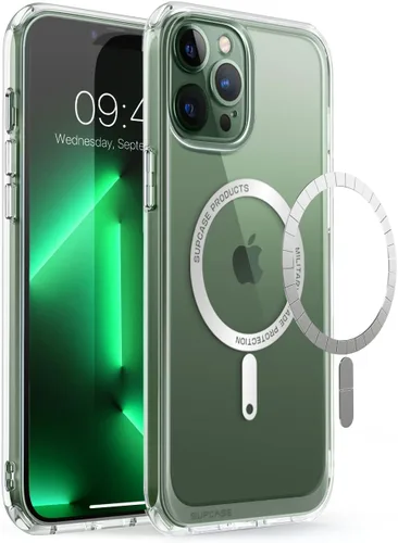 Vista 33 de SUPCASE Funda para iPhone 15 Pro (Unicorn Beetle Mag), [compatible con MagSafe] [protección de grado militar] Funda protectora delgada y Negro